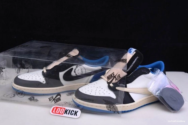 x Travis Design Low Scott Retro Jordan DM7866-140 Air Fragment x 1 0828